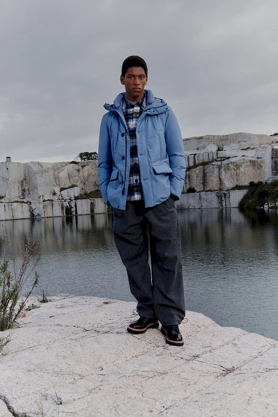 WARMTH WITHOUT WEIGHT WITH WOOLRICH'S CLOUD — Numéro Netherlands